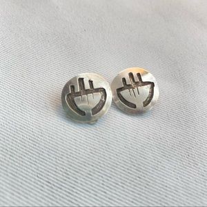 Sterling Silver, Handmade, Native-Made Clip-ons